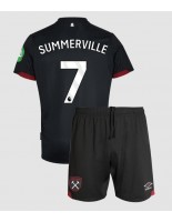 West Ham United Crysencio Summerville #7 Vieraspaita Lasten 2024-25 Lyhythihainen (+ shortsit)